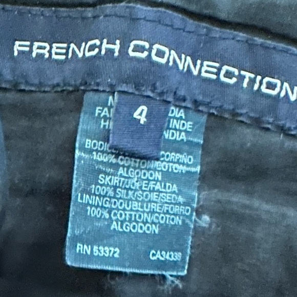 French Connection - Cotton/Silk Corset Bodice Top - Picture 5 of 6